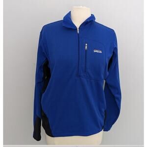 Vintage Patagonia Medium Blue Pullover Made in USA